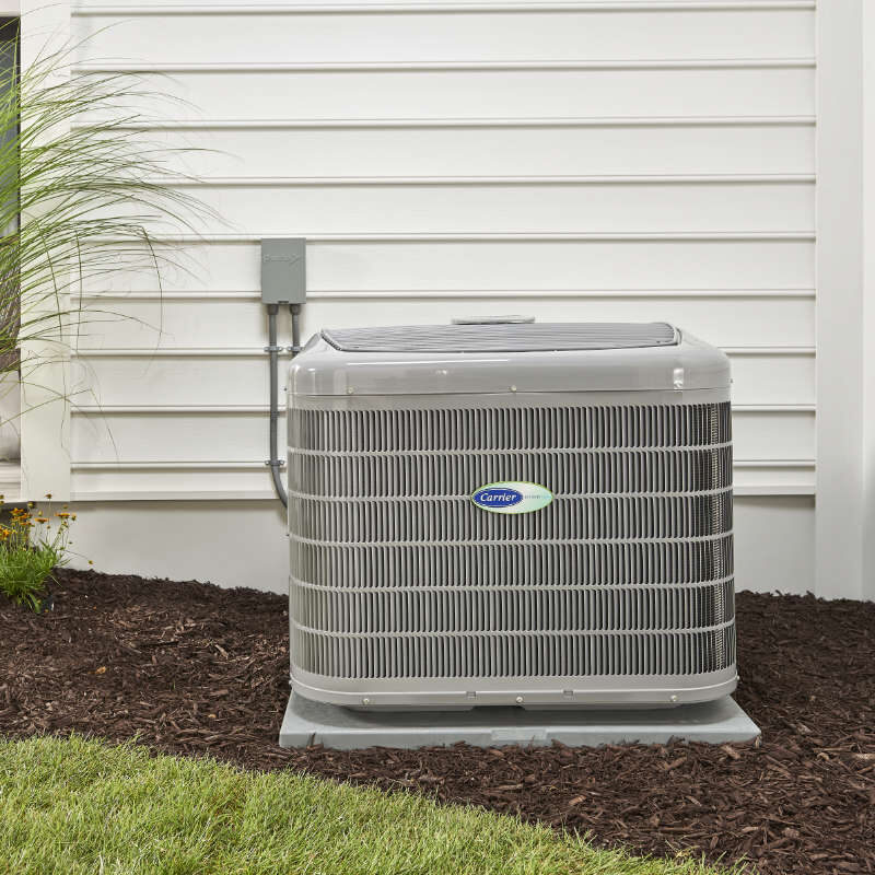 Carrier Outdoor Unit - Heating and Air Company Peoria, IL - Lambie Heating & Cooling