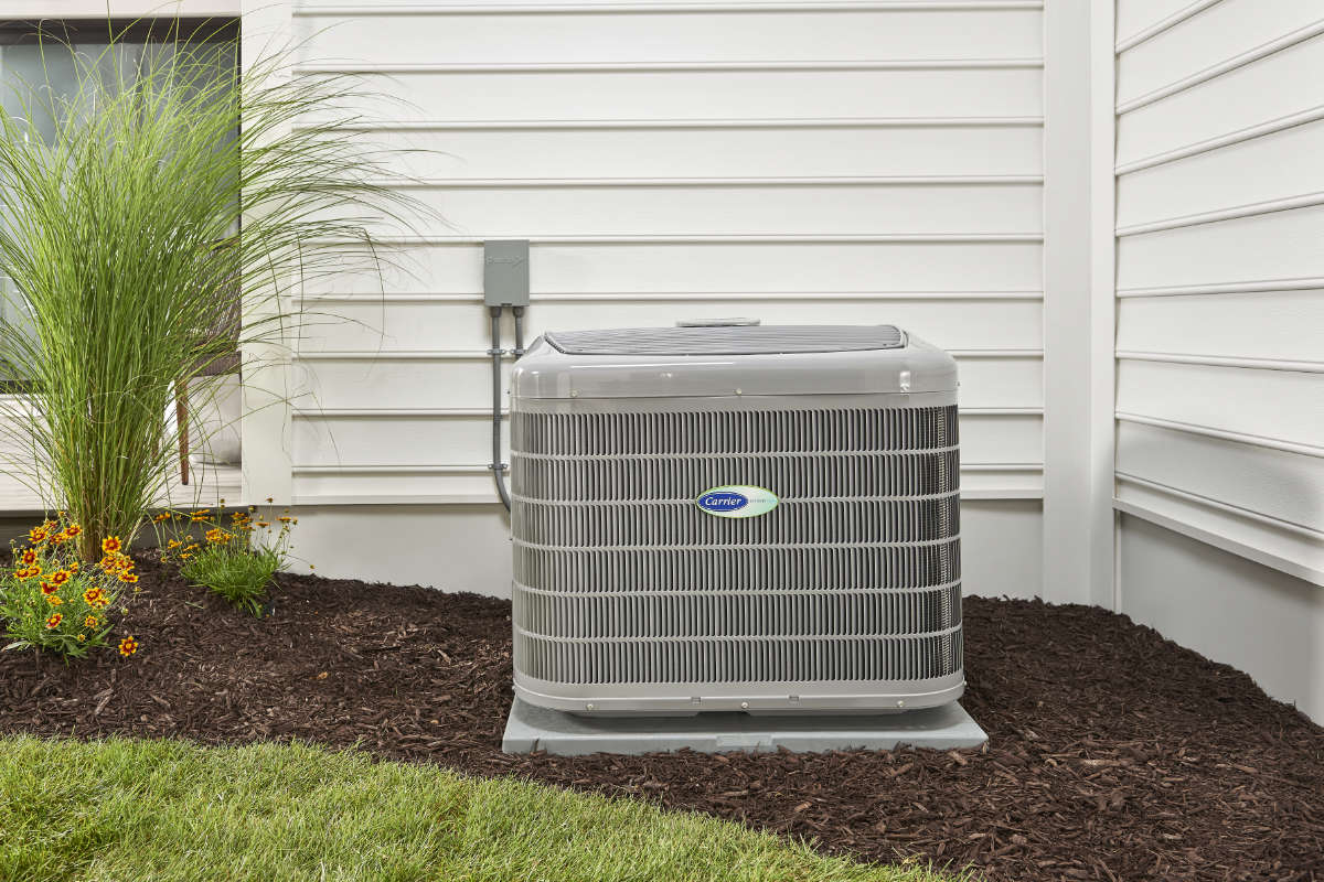 Carrier Outdoor Unit - Heating and Air Company Peoria, IL - Lambie Heating & Cooling
